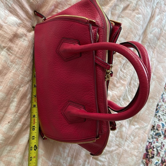 Rebecca Minkoff pink Perry satchel. Great used condition. - Picture 4 of 13